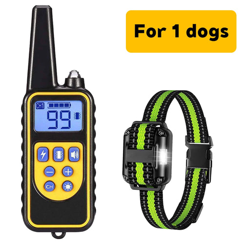 300M Electric Dog Training Collar Waterproof Pet Remote Control