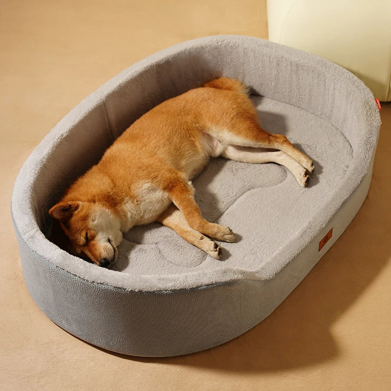 Dog Beds for Large Dogs, Winter Orthopedic Dog Bed for Medium Large