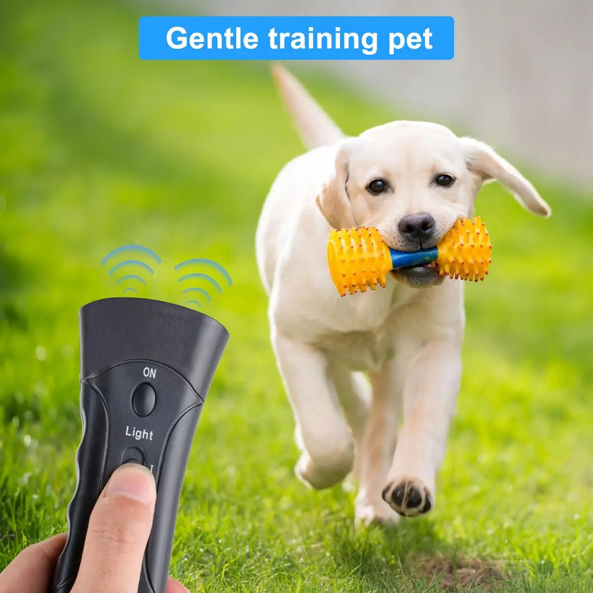 Pet Dog Repeller Anti Barking Stop Bark Training Device Trainer LED
