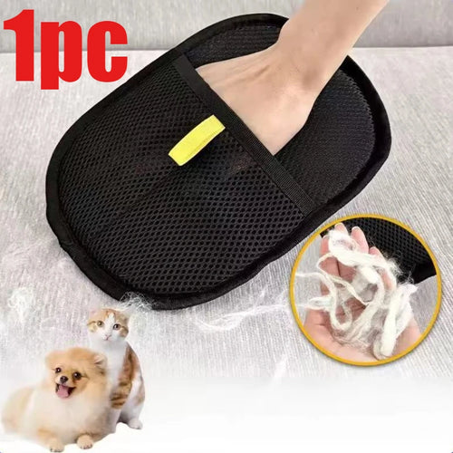 Pet Hair Remover Portable Washable Clothes Hair Dehairing Gloves Pet