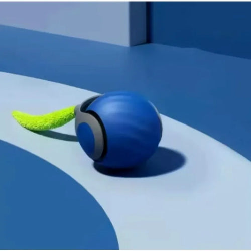 Cats Interactive Ball Toys, Automatic Rolling Ball with Faux Tail,USB