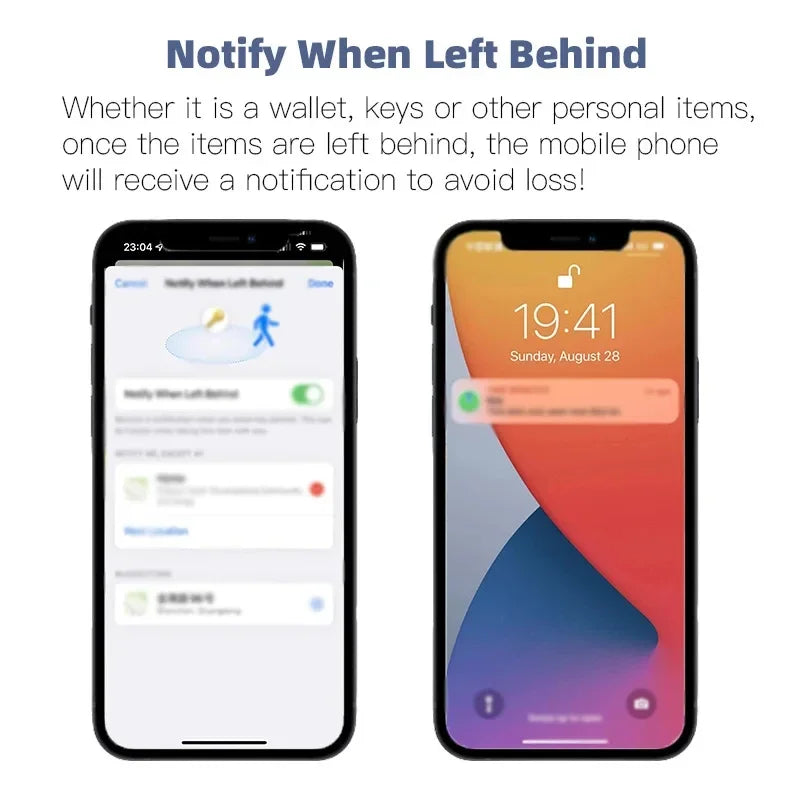 Mini Anti-Lost Tracking Device Bluetooth Works with Apple Find My APP