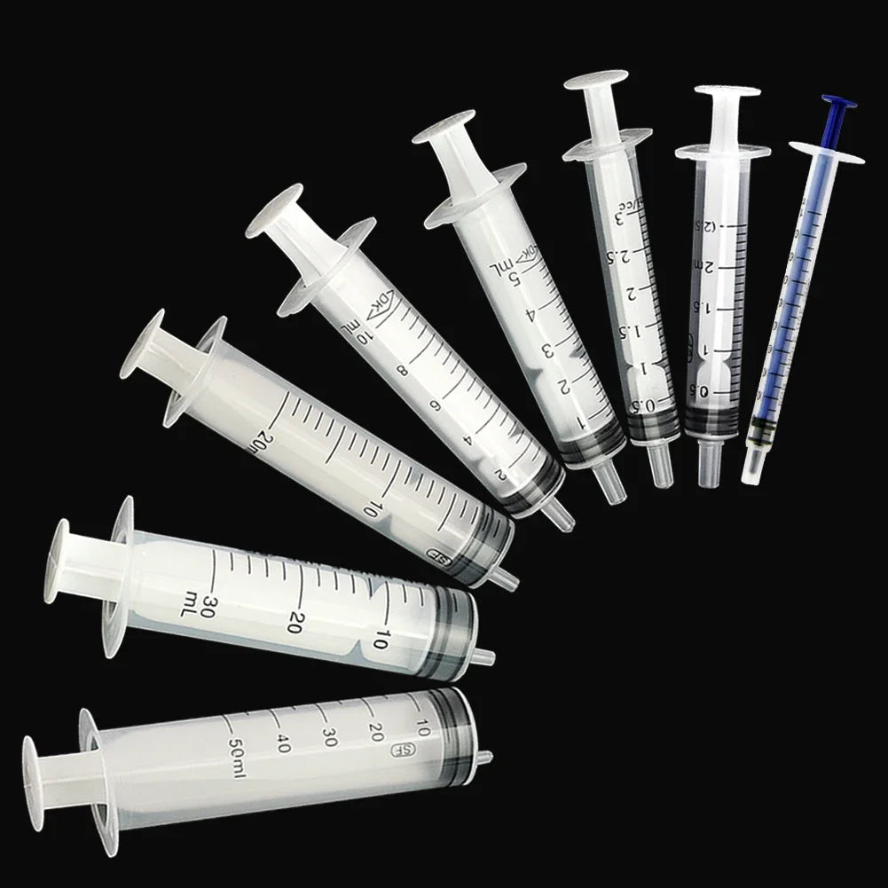 1ml 2.5ml 3ml 5ml 10ml 20ml 30ml 50ml 10Pcs Disposable Syringe pet No