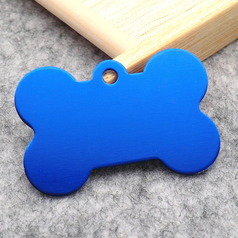 Wholesale 20Pcs Classic Bone Dog ID Tag Pet Tags Custom Anti-Lost