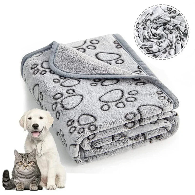 Ultra Soft Fluffy High Quality Pet Blanket Cute Cartoon Pattern Pet