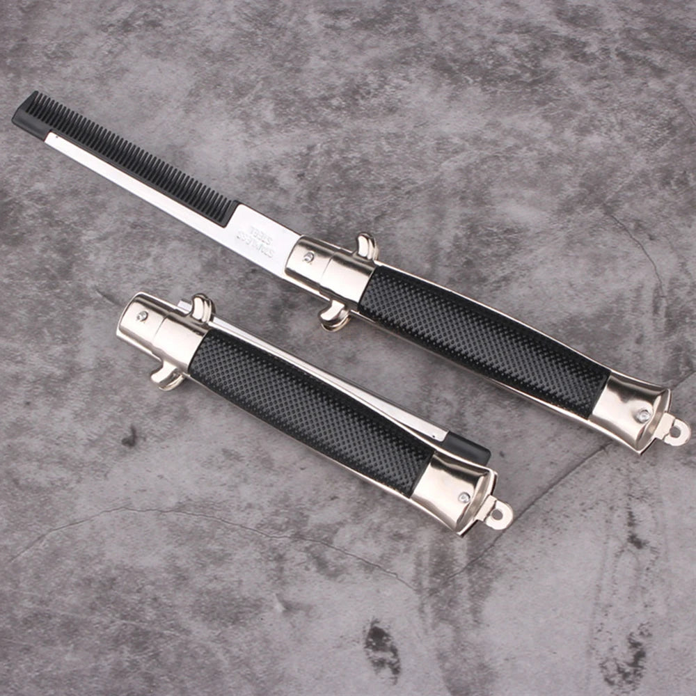 1Pc Folding Spring Comb Mens Womens Beauty Handmade Folding Pocket