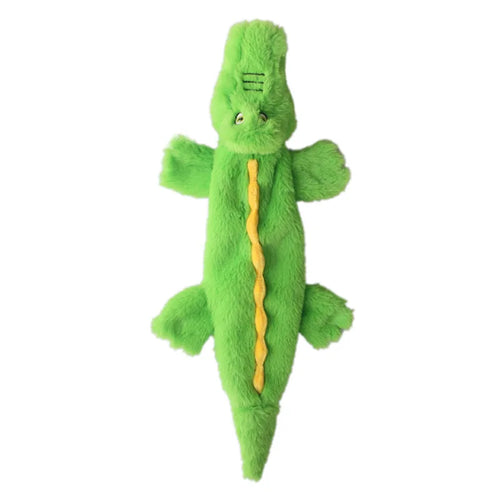Funny Simulated Animal No Stuffing Dog Toy with Squeakers Durable