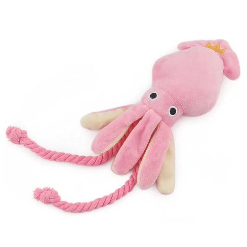 Supet Pet Octopus Plush Rope Toy Is Bite-resistant, Fun and