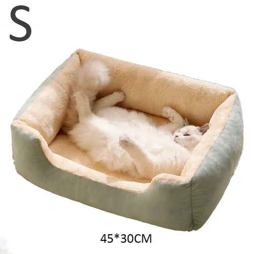 Bed for Cats Pet Products Cushions Kitten Goods Accessories Dog All