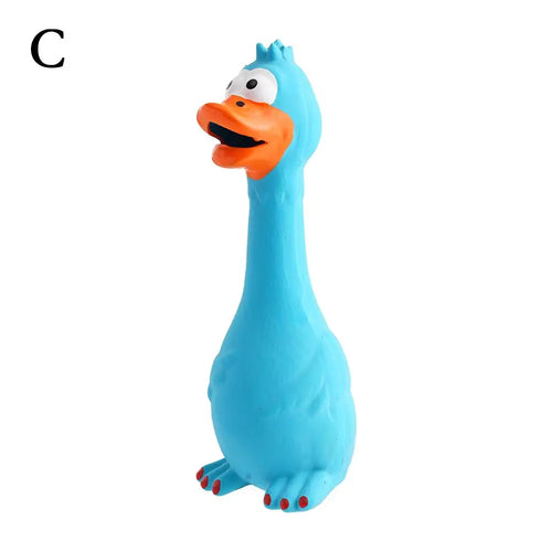 New Squeak Dog Toy Chew Bone Squeaky Ball Chicken Sound Dog Toys Tooth