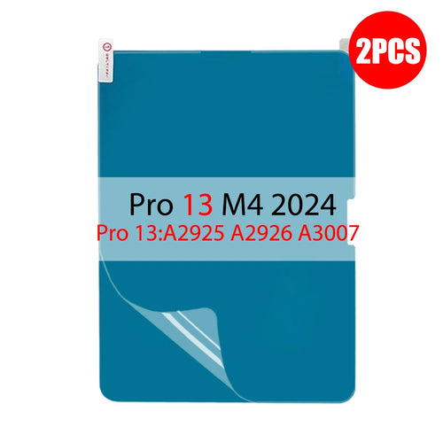 2Pcs Paper Feel Like Screen Protector for iPad Air 11 M2 M3 Pro 13 M4