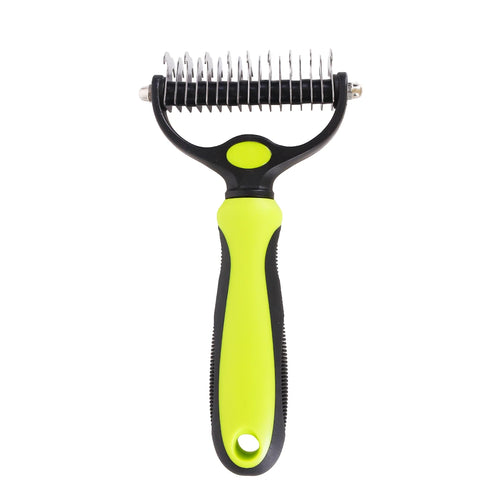 A Pet Double-sided Knot Comb Dog Comb Dog Comb Cat Beauty Hair Removal