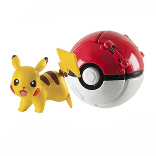 Pokemon Elf Ball Pokeball Anime Figure Cartoons Pikachu Charizard