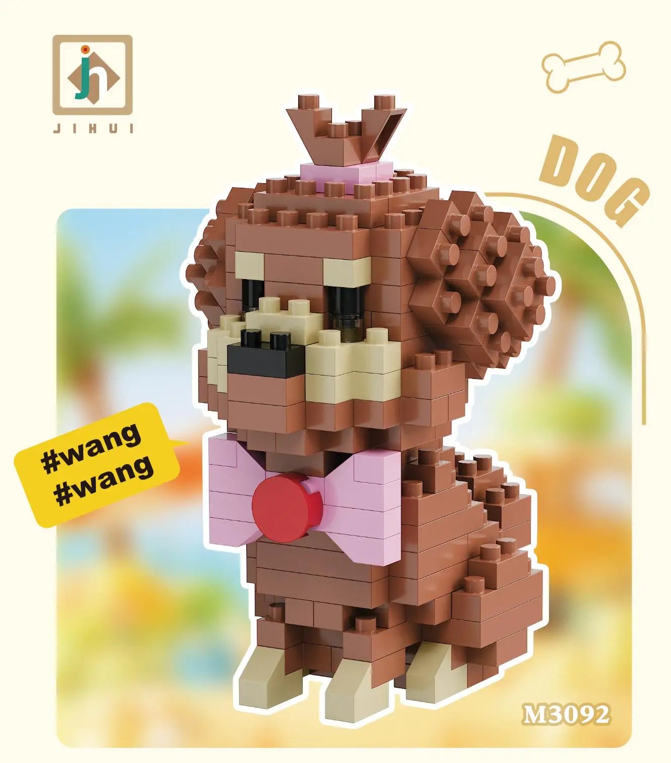 Variety Styled Cute Pet Dog Micro Mini Building Blocks Toys: Ideal