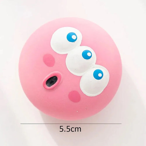 Pet Squeaky Toys Pet Ball Toys Dog Chewing Rubber Ball Cleaning Tooth