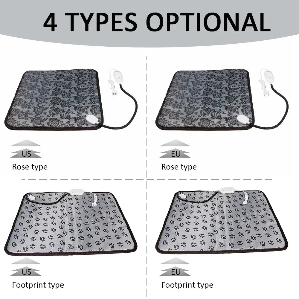 Winter Pet Heating Blanket Waterproof Wearable Wear Resistant