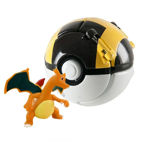 Pokemon Elf Ball Pokeball Anime Figure Cartoons Pikachu Charizard