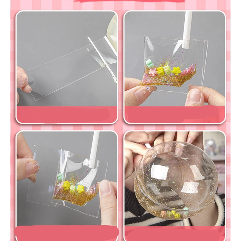 PET Nano Glue Kneading Music Blowing Bubble Full Set Of Nano Tape