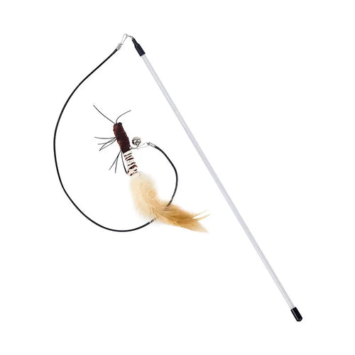 Dr.DC Teasing Cat Stick Head with or without Wire Stick Dragonfly