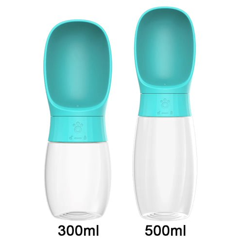 300ml 500ml Big Dog Water Bottle Portable Drinking Bowl For Small Dogs