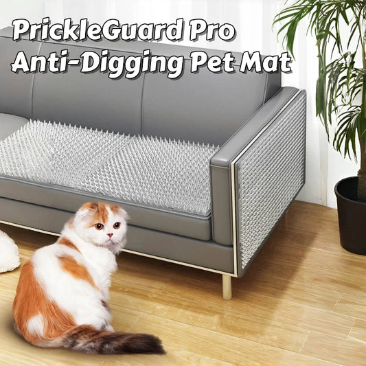 With Prickle Strips Spikes Straps Keep Cat Dog Away Digging Climbing