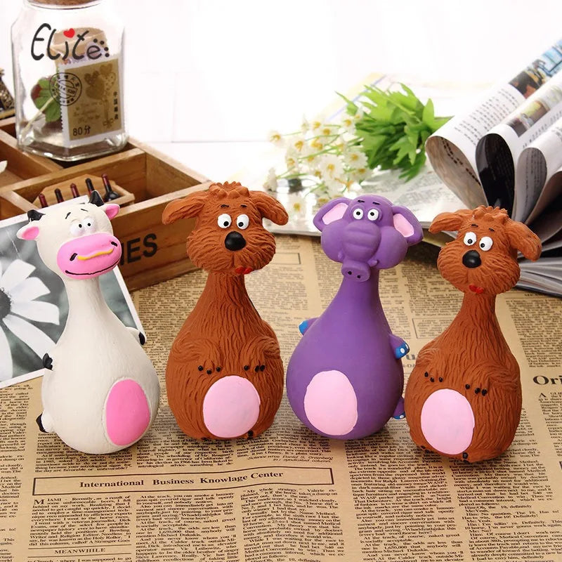 Dog Voice Toy Cartoon Shape Teddy Fadou Teeth Grinding Cleaning