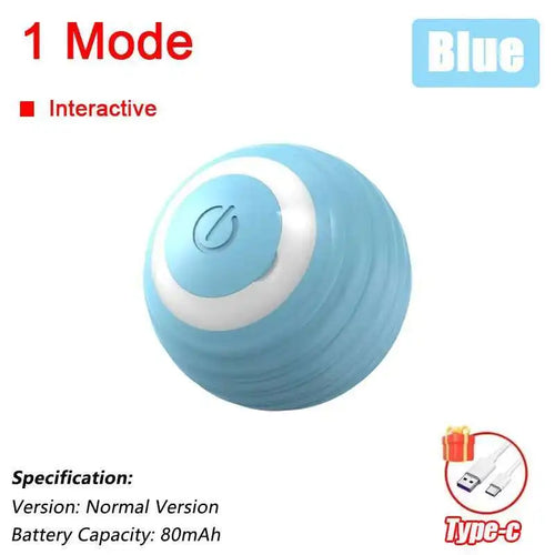 Smart Dog Interactive Ball Toys Automatic Rolling Ball Rechargeable