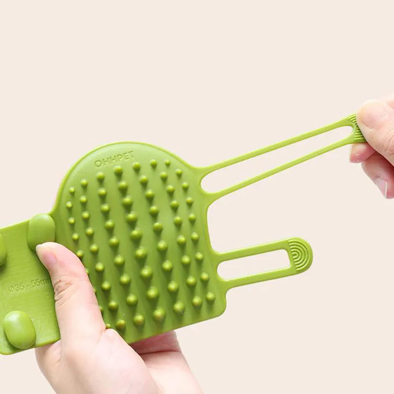 Pet Cat Hair Removal Massage Comb Cats Scratching Rubbing Brush kitten