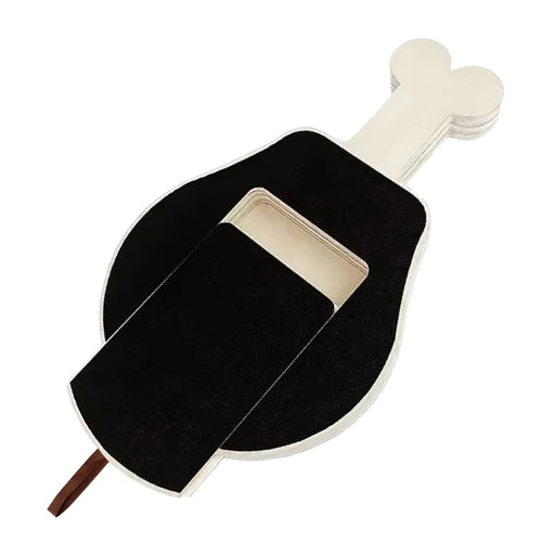 Dog Nail Scratch Board Nail Trim Pad Pull-Out Wooden Pet Scratching