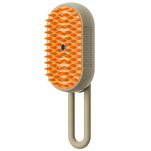 Steamy Dog Brush Electric Spray Cat Hair Brush 3 in1 Dog Steamer Brush