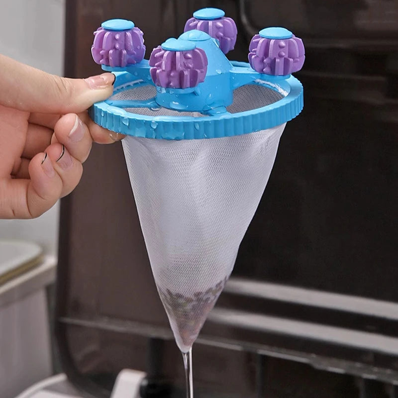 Washing Machine Filter Bag Reusable Net Laundry Ball Floating Lint