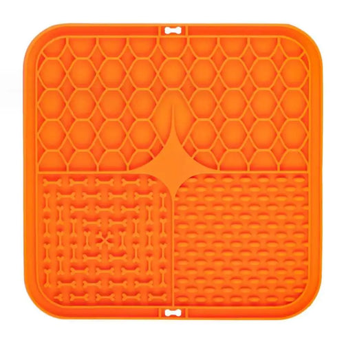 Pet Lick Silicone Mat Pet Slow Food Plate Dog Bathing Distraction