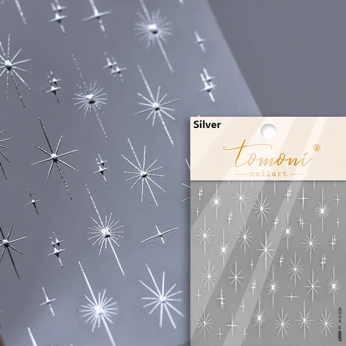 Gold Silver Starlight Laser Pink Colorful Glitter Star Bronzing