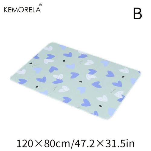 KEMORELA 1PC Washable Guinea Pig & Hamster Cage Mat - Super Absorbent