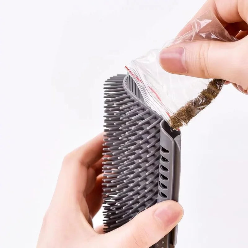 Cat Massage Tool Pet Hair Removal Massage Comb Wall Corner Self