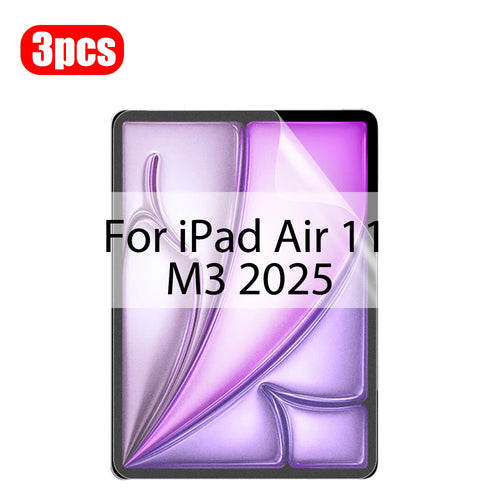 3Pcs Paper Feel Like Screen Protector For ipad Air 11 Pro 13 2024