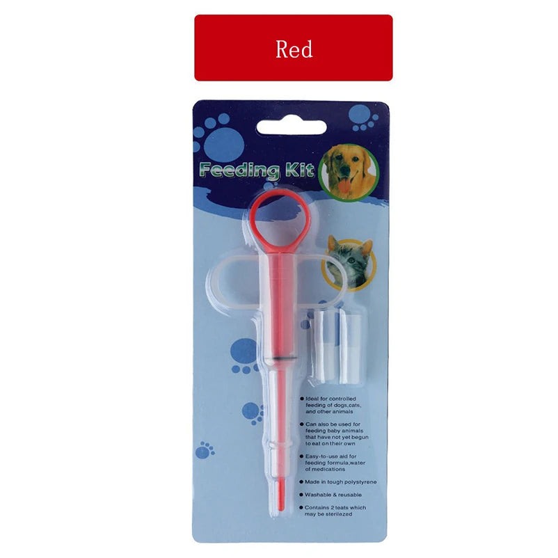 Pet feeding syringe safe and comfortable pet cat dog feeding medicine