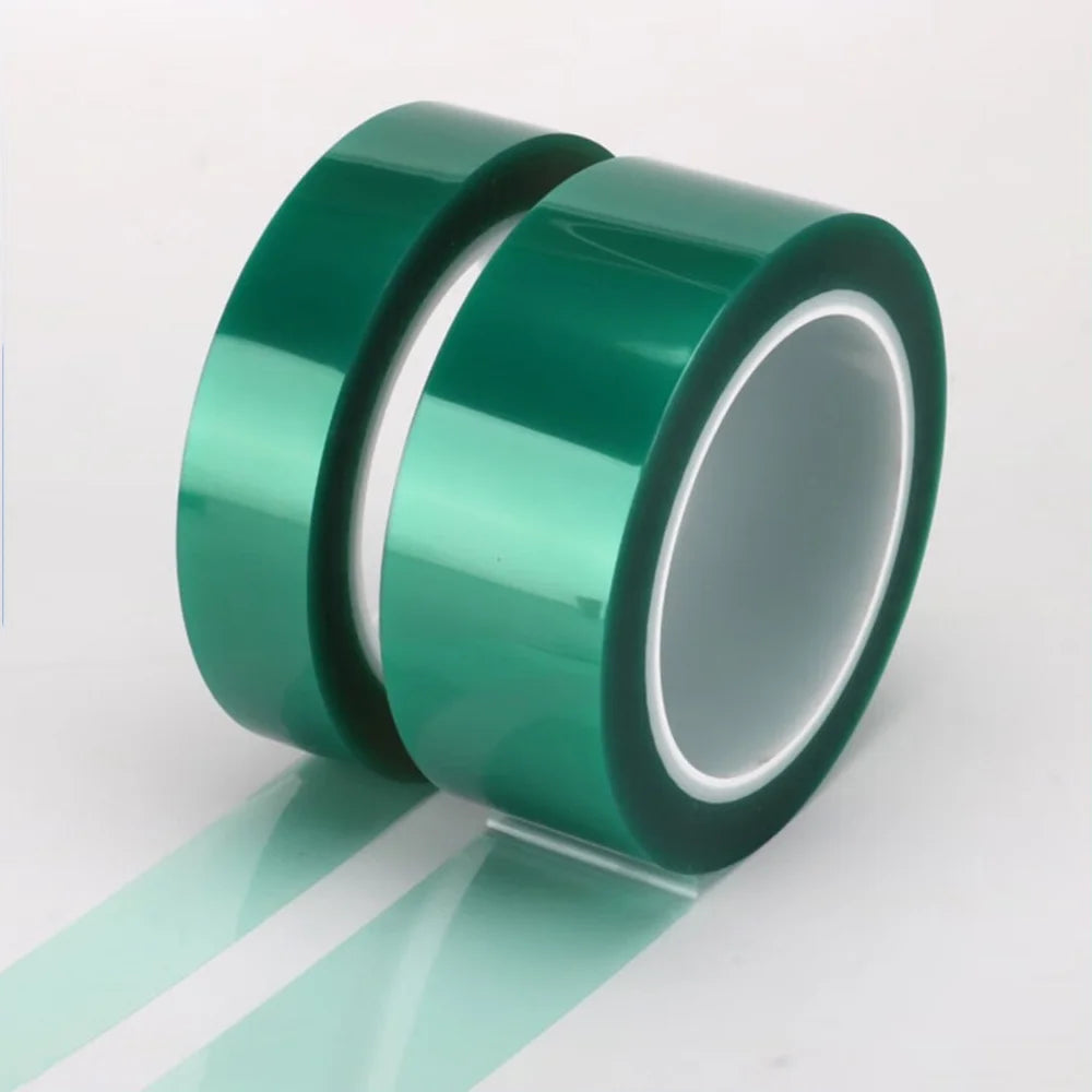 33M/Roll Green PET Film Tape High Temperature Heat Resistant PCB