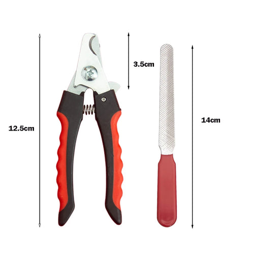 Pet Nail Clippers with Sickle Large Dog Nail Clippers Stainless Steel