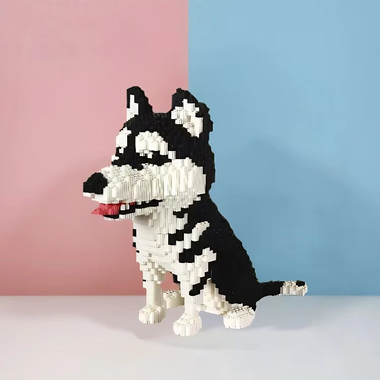 5000 Pcs Pet Dog Building Blocks Holiday and Birthday Gifts Party