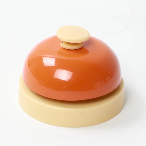Table Order Bell Multi Color Handbell for Restaurant Kitchen Bar