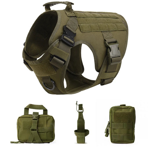 K9 Tactical Military Vest Pet German Shepherd Golden Retriever