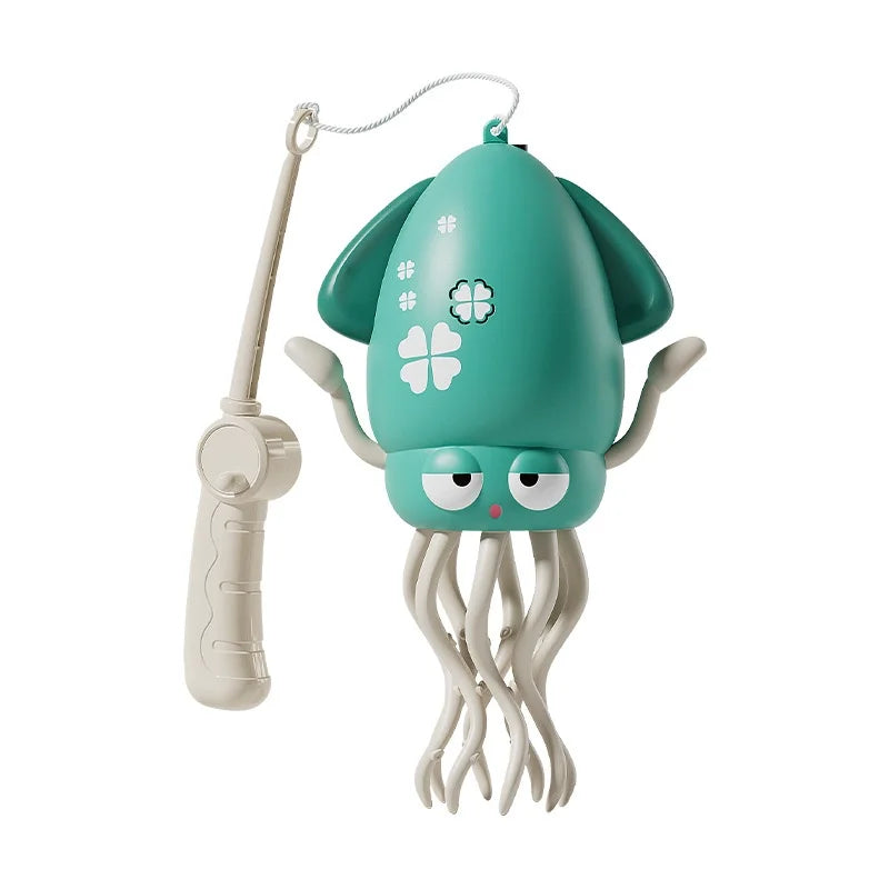 New and unique magical dancing octopus electric squid sensing and