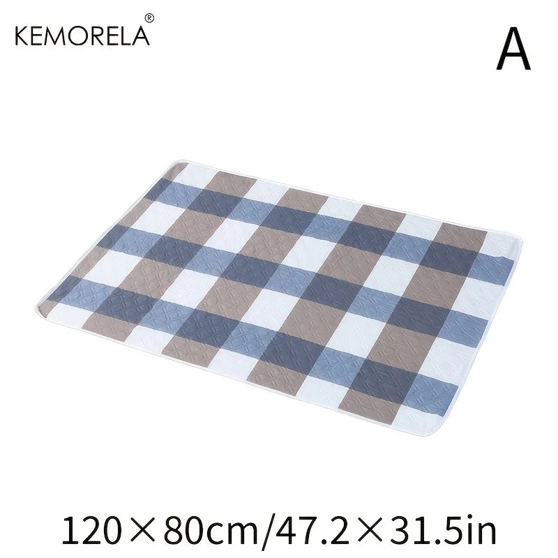 KEMORELA 1PC Washable Guinea Pig & Hamster Cage Mat - Super Absorbent