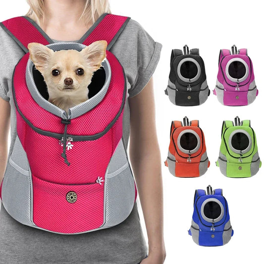 New Dog Pet Backpack Carrier Travel Bag Front Pack Breathable
