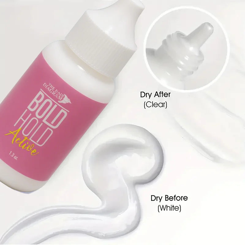 37g Lace Wig Glue, Waterproof Adhesive with Water-Based Formula. Mild
