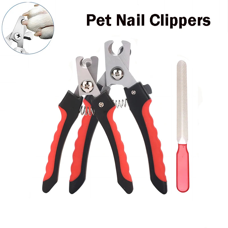 Pet Nail Clippers with Sickle Large Dog Nail Clippers Stainless Steel