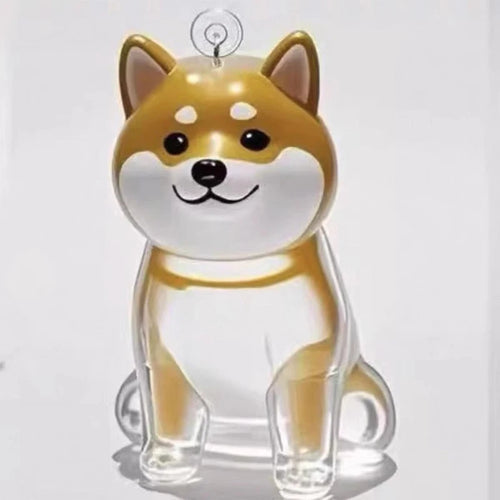Cute Clear Puppy Hair Memorial DIY Pendant Keychain Decor Keepsake