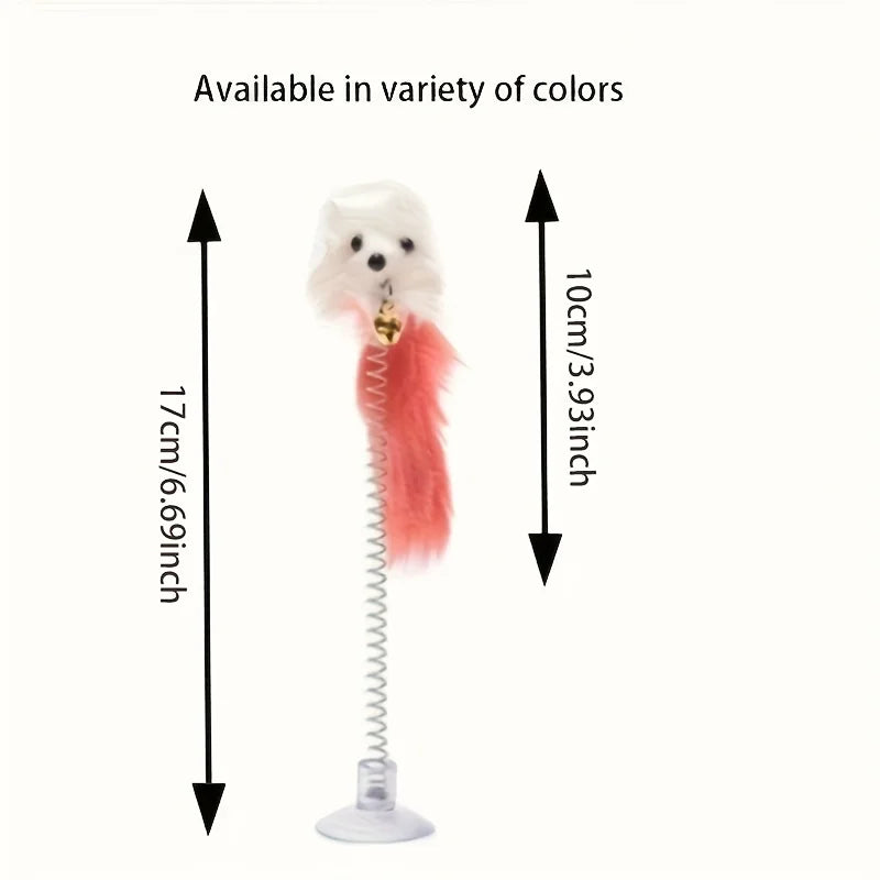 1 Pack of Random Color Suction Cup Spring Bells That Make Sounds for
