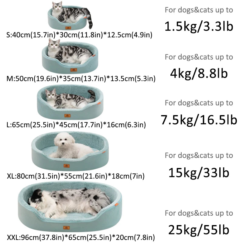 Dog Beds for Large Dogs, Winter Orthopedic Dog Bed for Medium Large